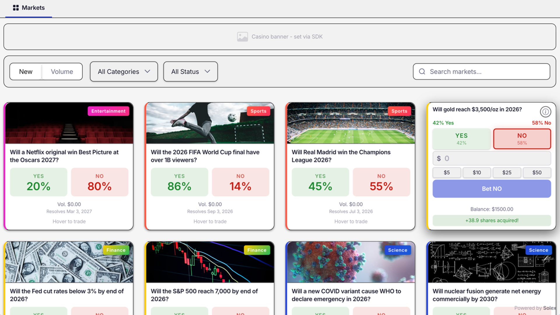 Prediction Markets screenshot 2